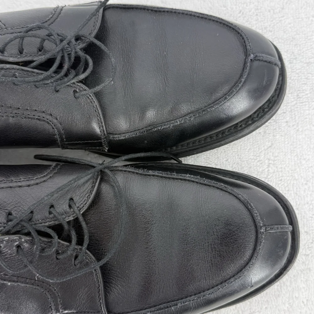 Allen Edmonds Stockbridge Split Tow Black Leather Dress Shoes Men’s Size 9.5a